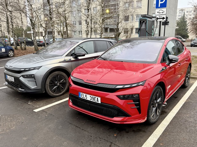 Škoda "RS" elektromobiliai